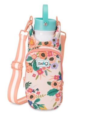 NWT Swig Full Bloom Water Bottle Bag
